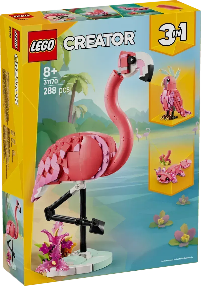 LEGO Wild Animals Rosa Flamingo 31170 Creator