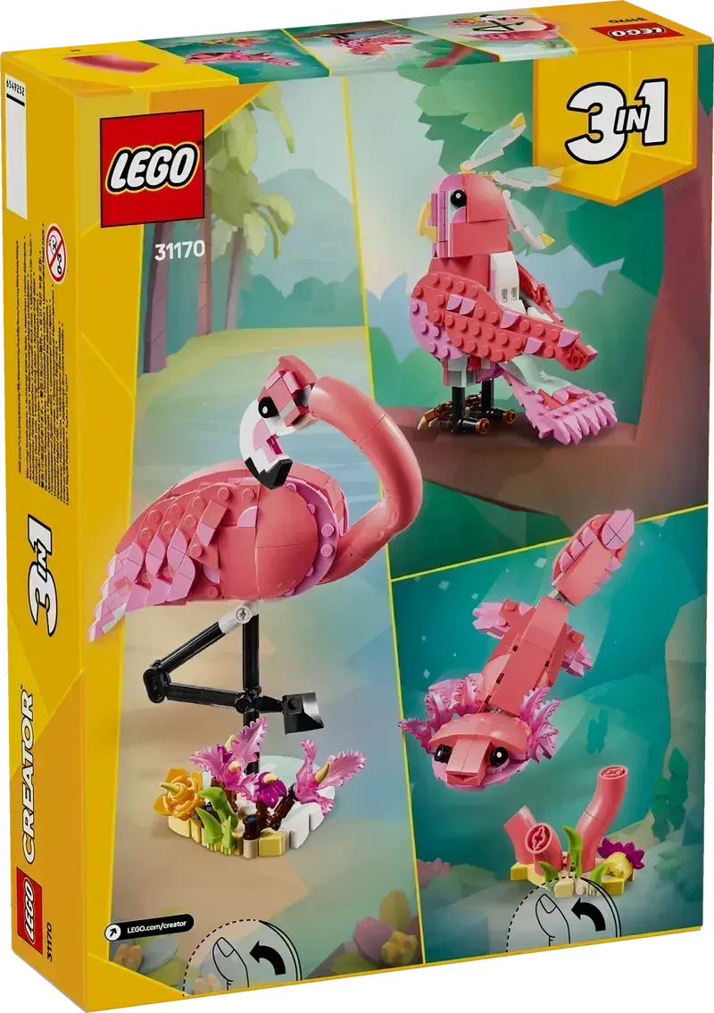 LEGO Wild Animals Rosa Flamingo 31170 Creator