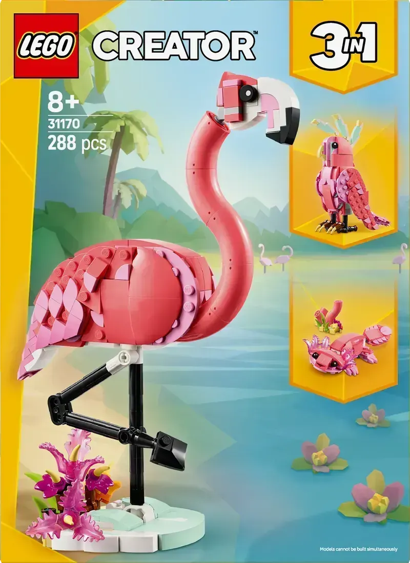 LEGO Wild Animals Rosa Flamingo 31170 Creator