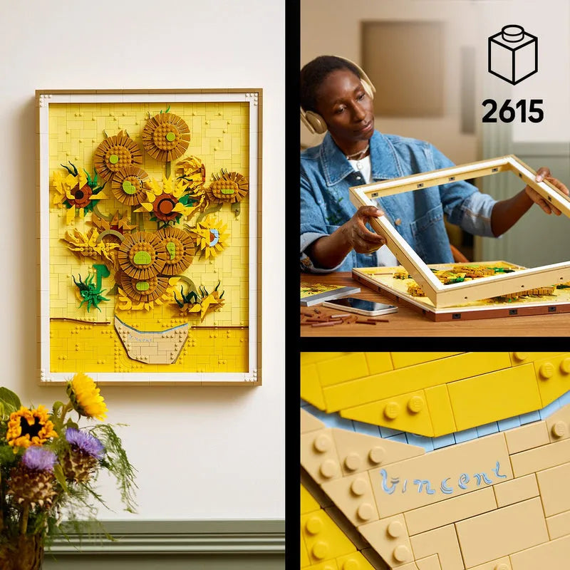 LEGO Vincent van Gogh – Sonnenblumen 31215 Art (Vorbestellung: Mai 2025)