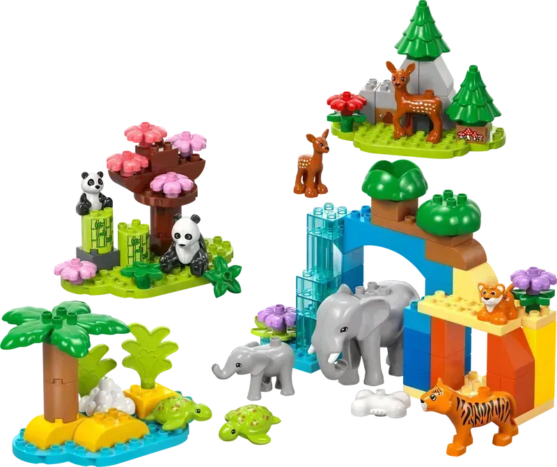 LEGO 3 in 1 Familie Wildtiere 10446 DUPLO