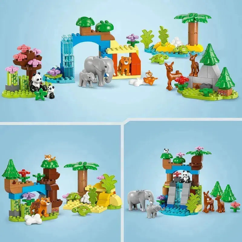 LEGO 3 in 1 Familie Wildtiere 10446 DUPLO