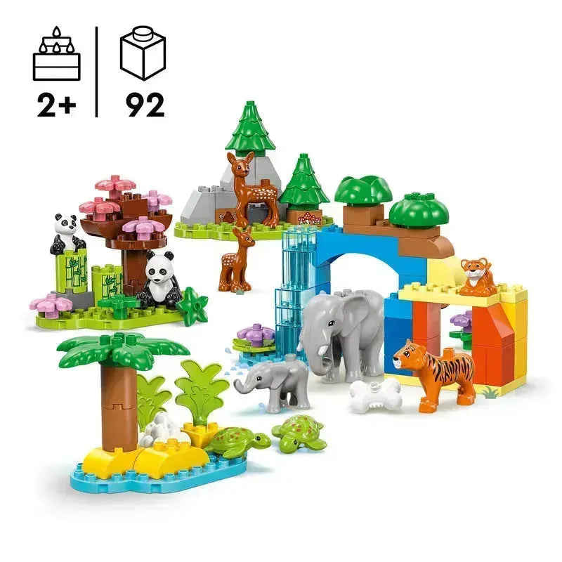 LEGO 3 in 1 Familie Wildtiere 10446 DUPLO