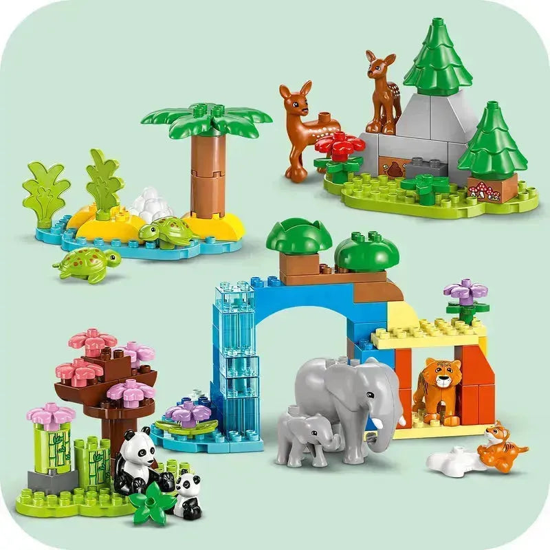 LEGO 3 in 1 Familie Wildtiere 10446 DUPLO