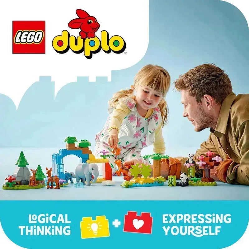LEGO 3 in 1 Familie Wildtiere 10446 DUPLO