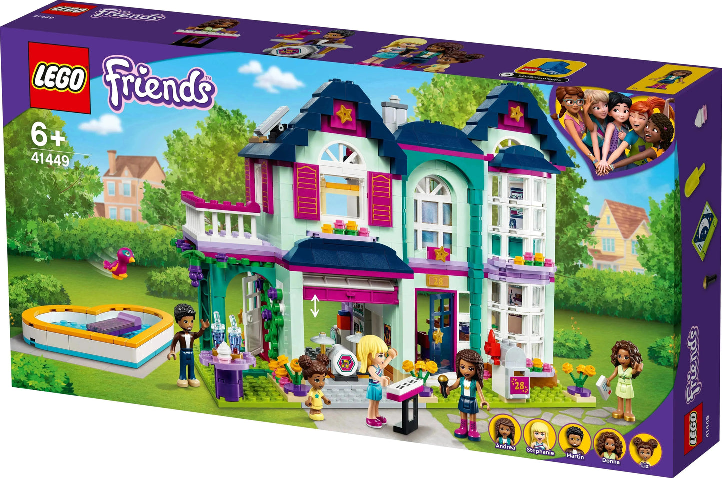 LEGO Andrea's Family House 41449 Friends