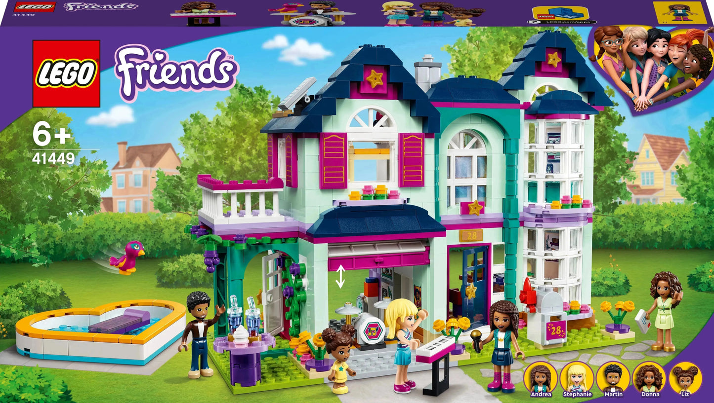 LEGO Andrea's Family House 41449 Friends