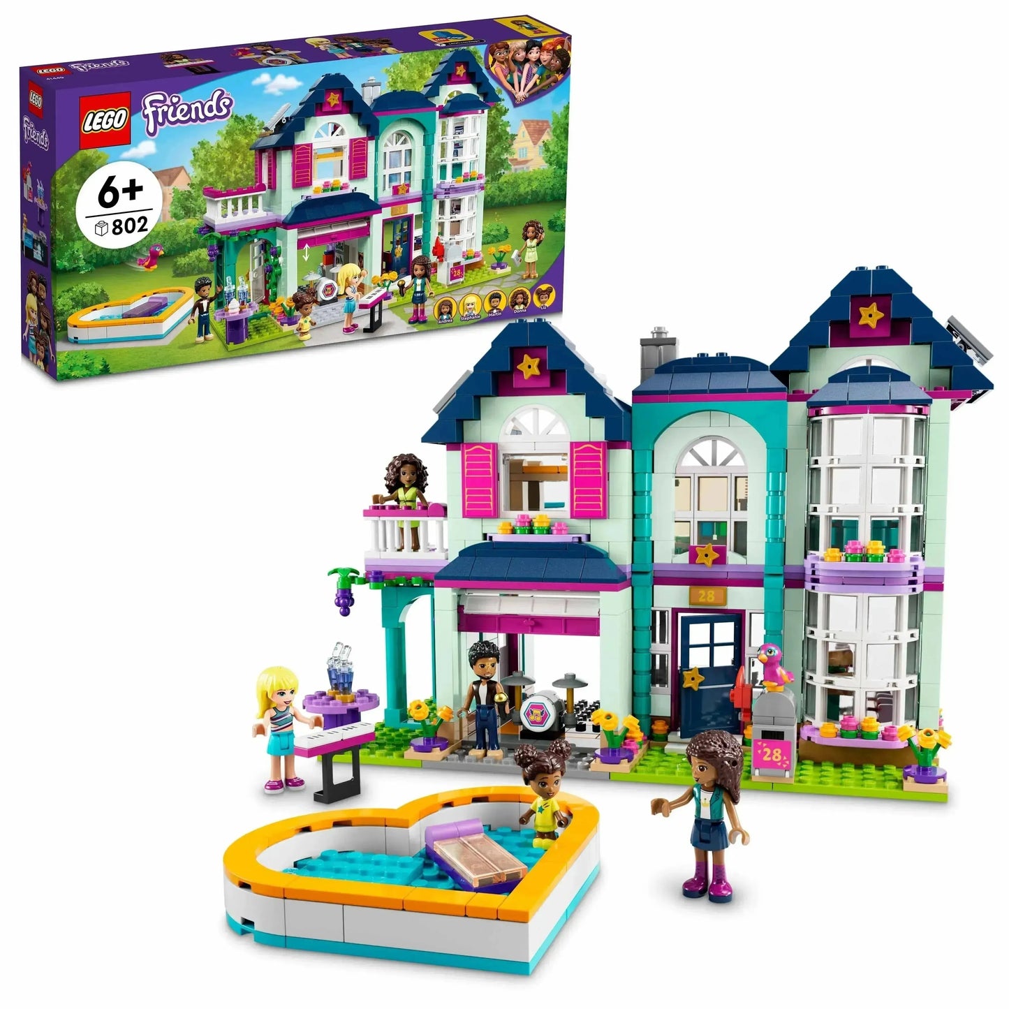 LEGO Andrea's Family House 41449 Friends