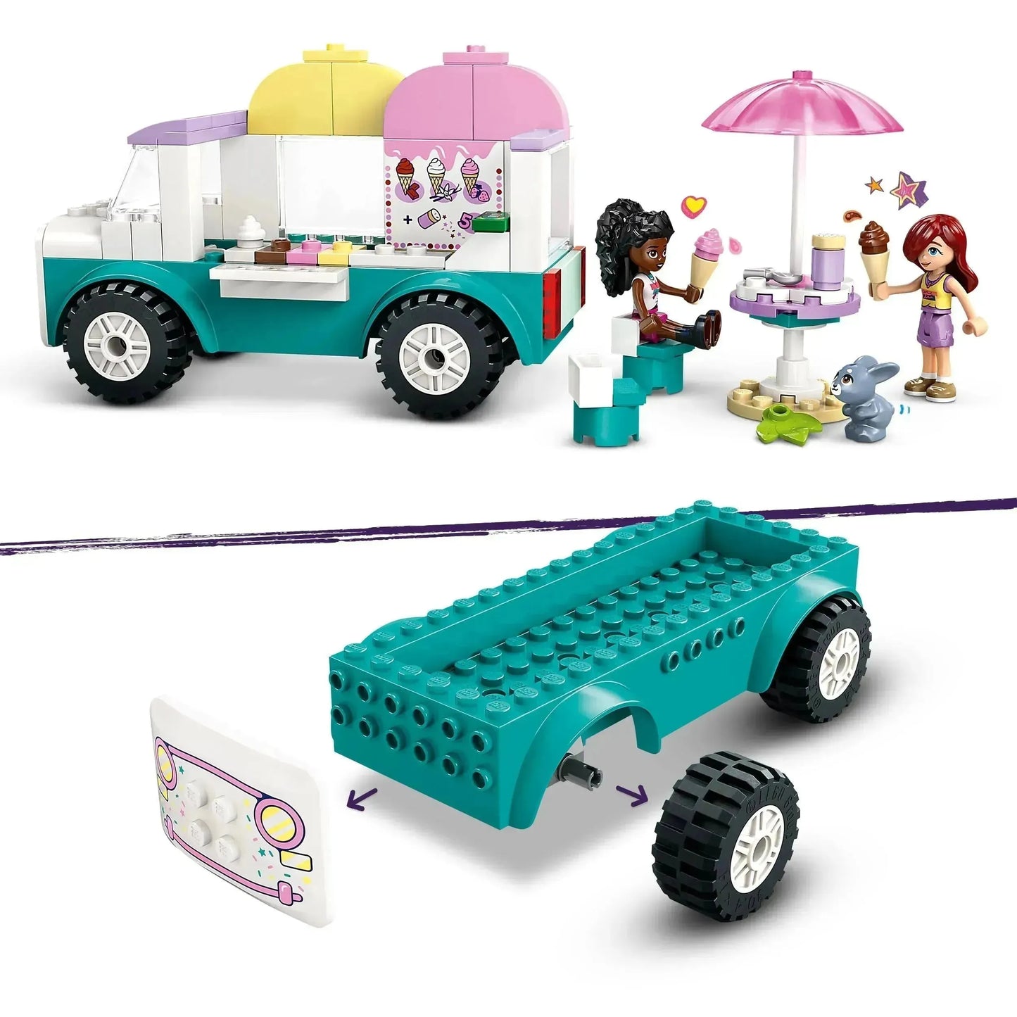 LEGO Heartlake City Eiswagen 42644 Stadt