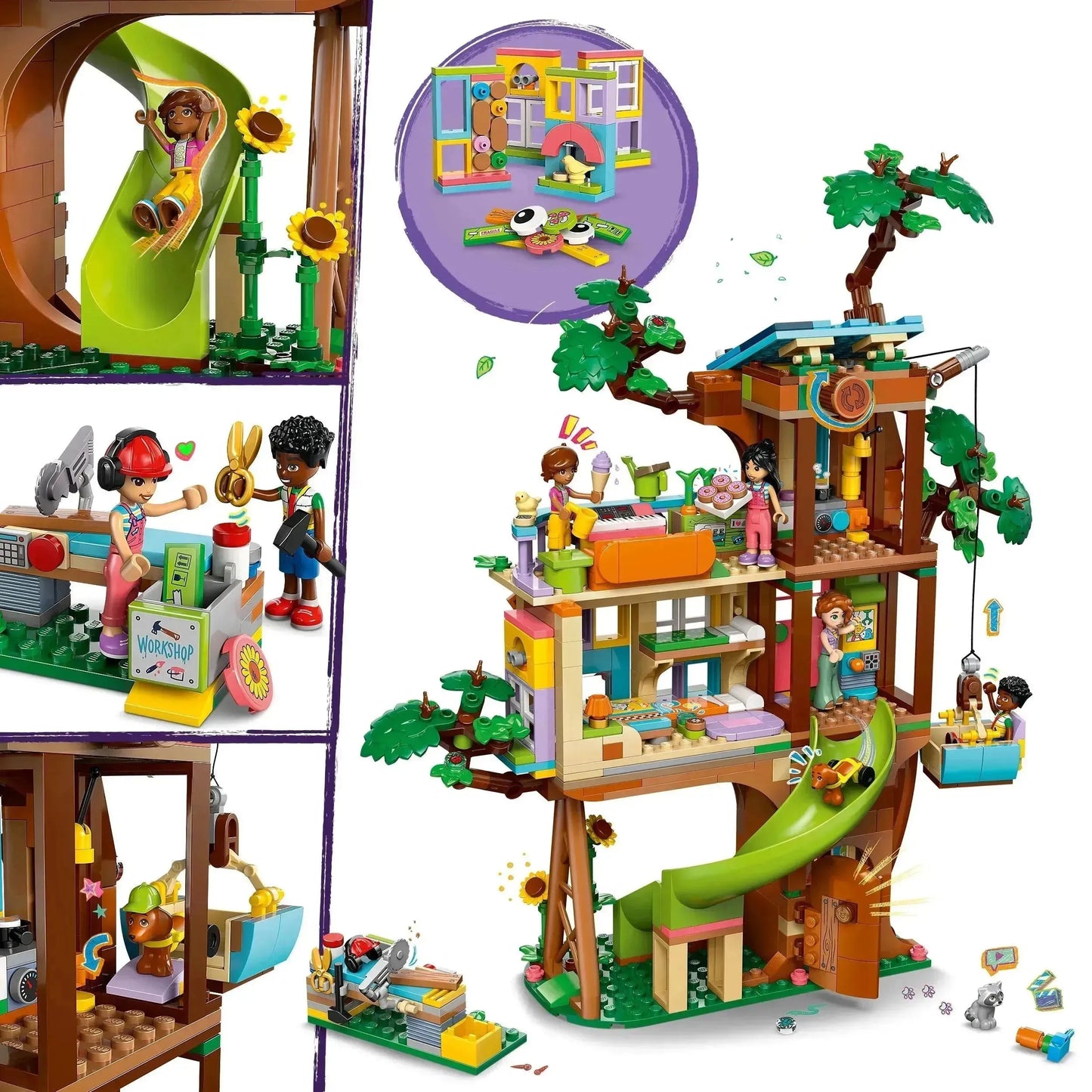 LEGO Freundschafts-Baumhaus 42652 Friends