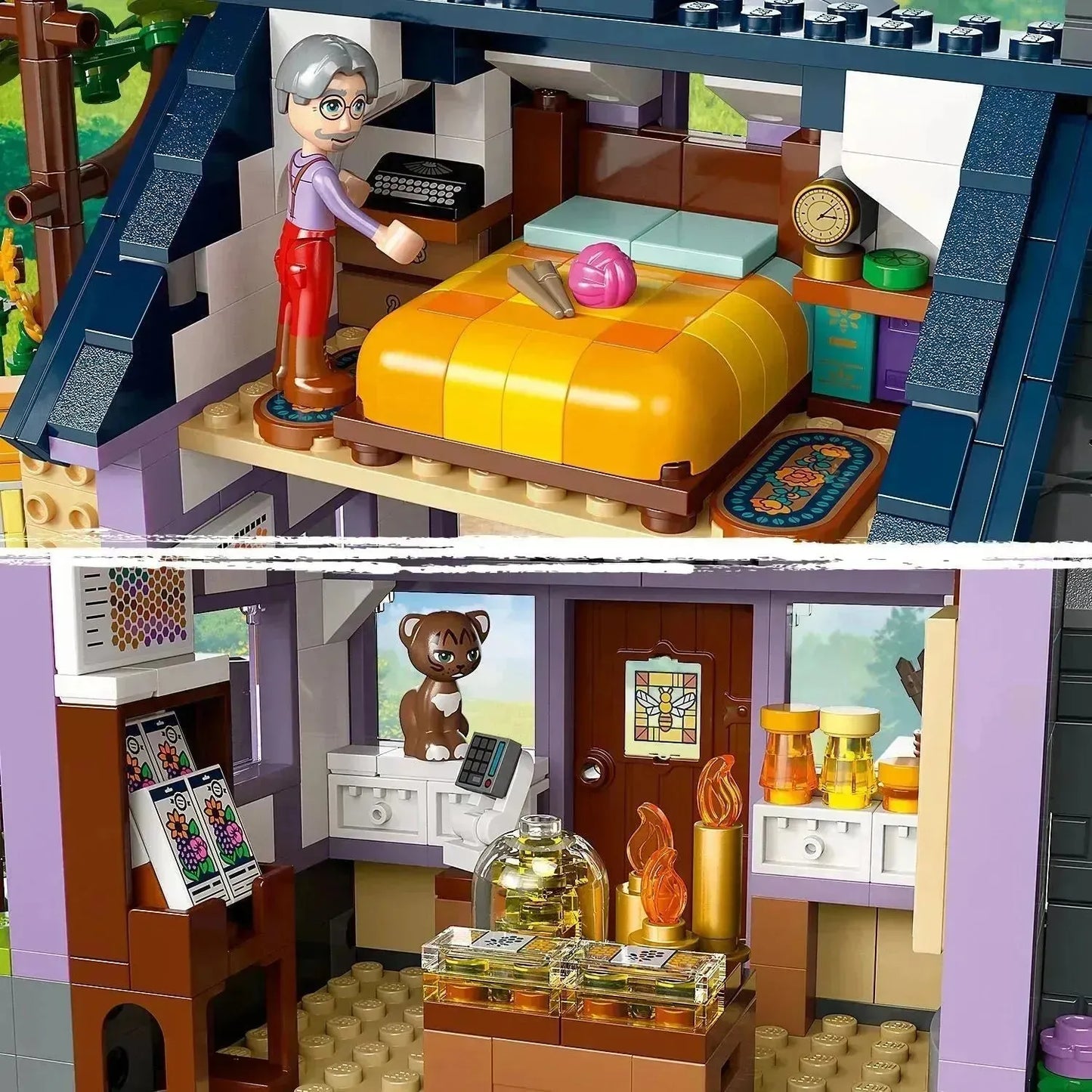 LEGO Bienenhaus und Blumen 42669 Friends