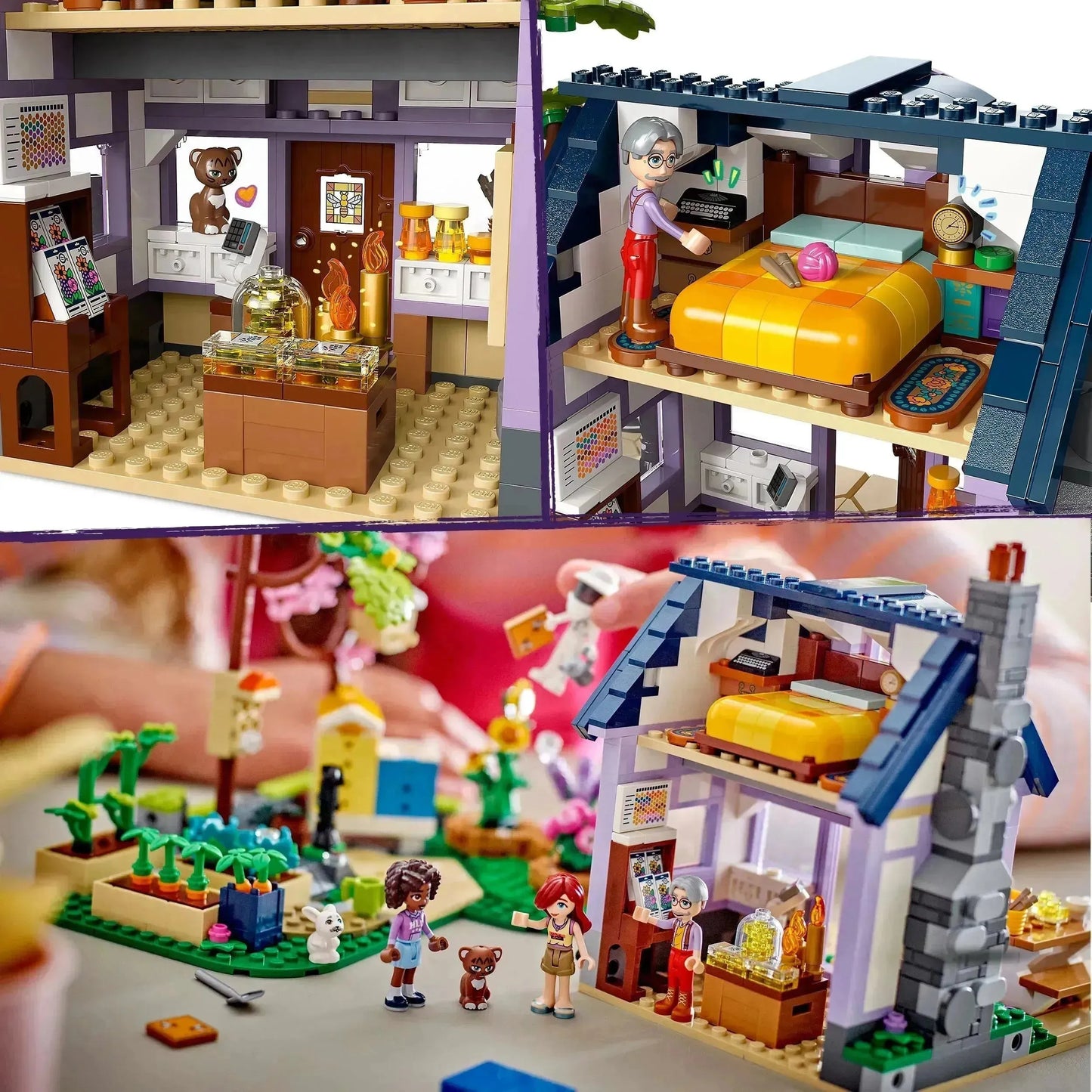 LEGO Bienenhaus und Blumen 42669 Friends