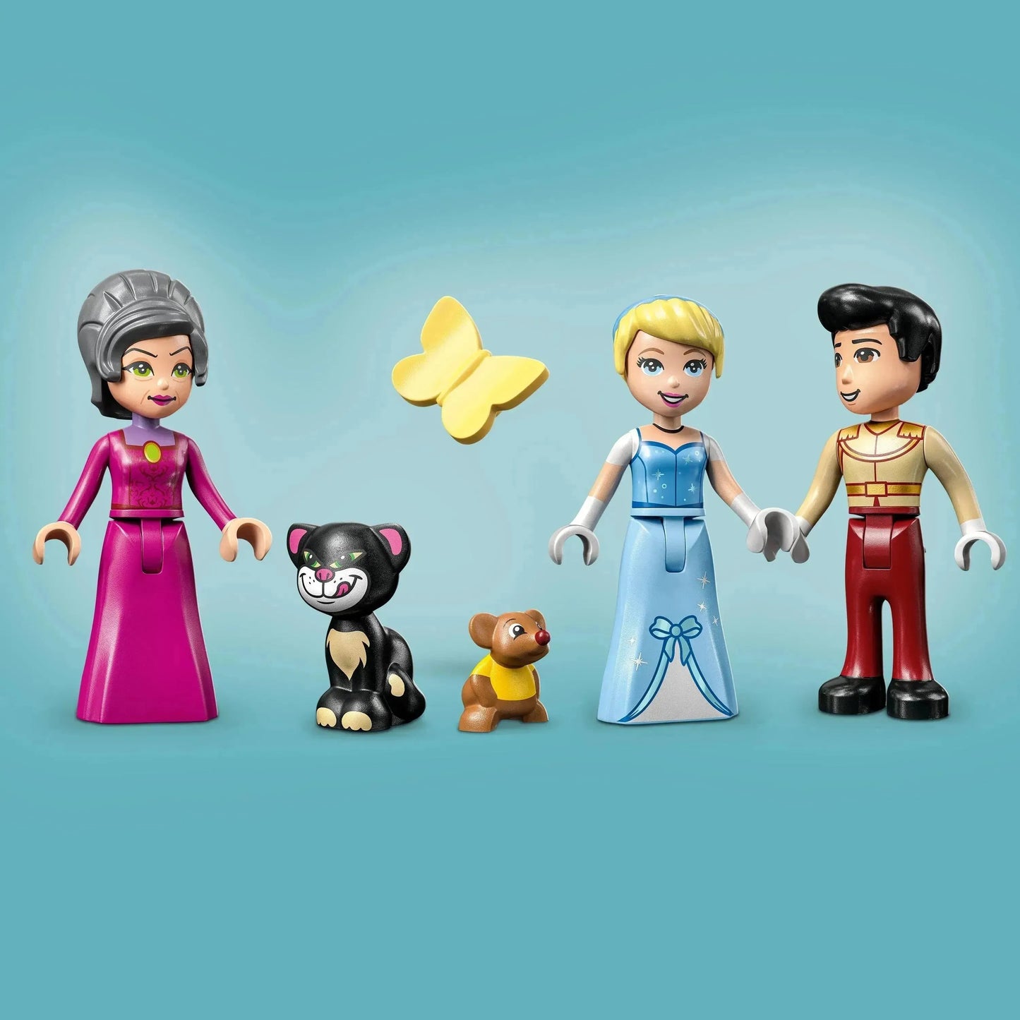 LEGO Das Disney-Schloss von Aschenputtel und der hübsche Prinz 43206 Disney