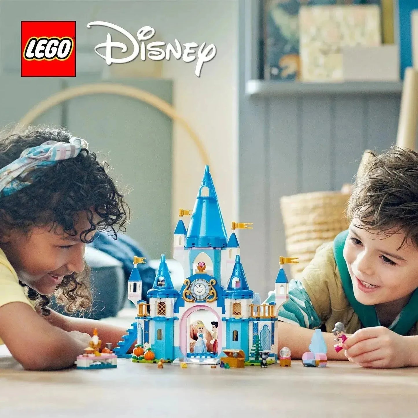 LEGO Das Disney-Schloss von Aschenputtel und der hübsche Prinz 43206 Disney