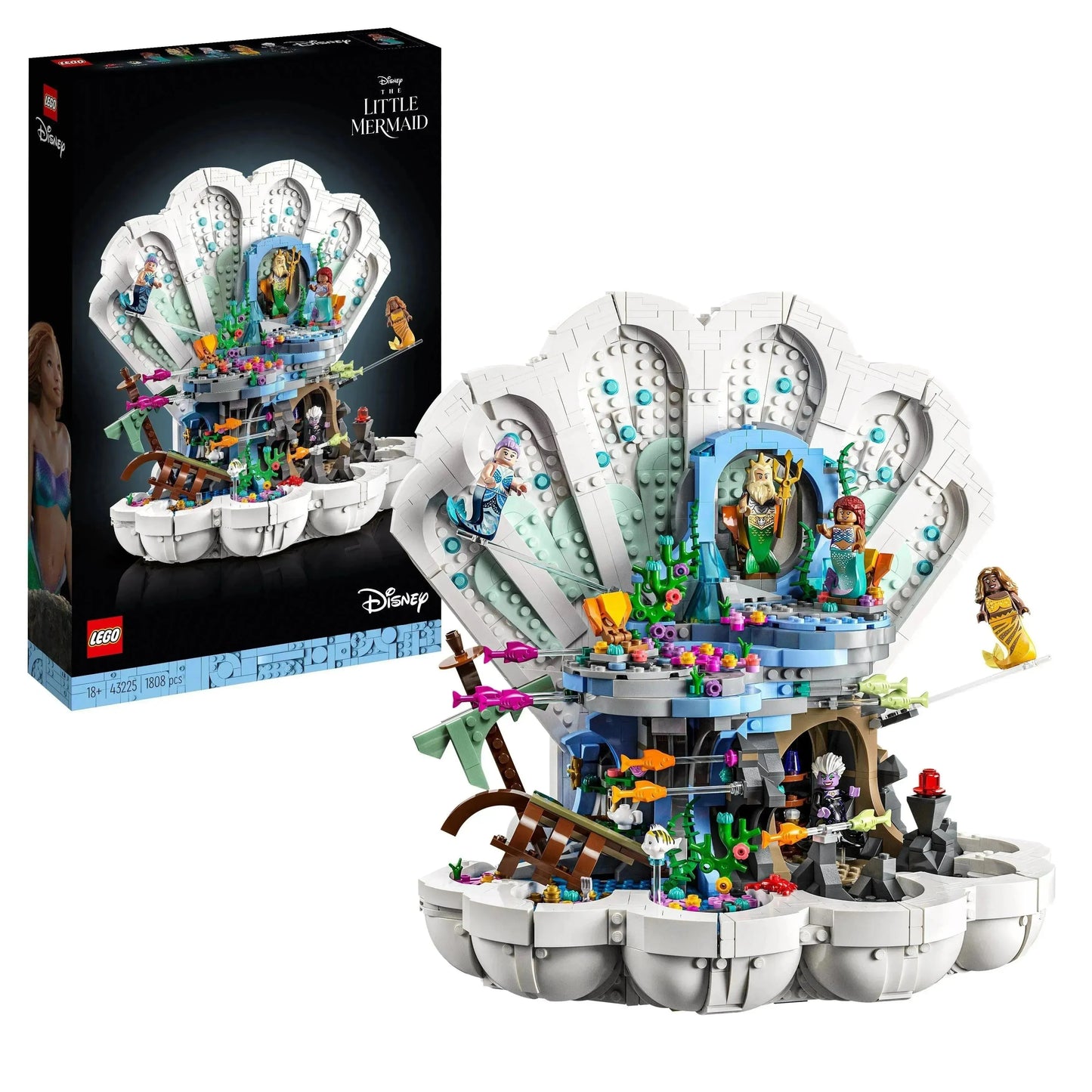 LEGO The Little Mermaid Royal Shell 43225 Disney