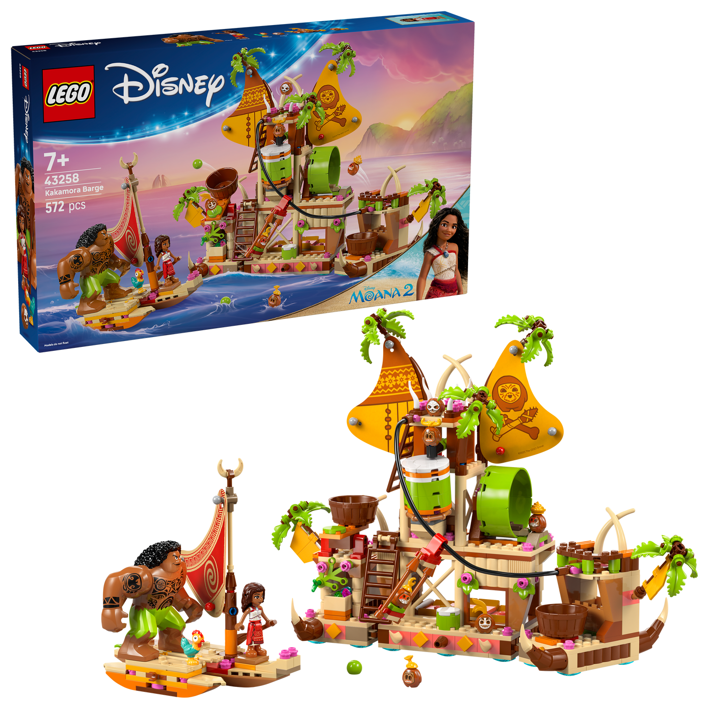LEGO Kakamora-Barge 43528 Disney