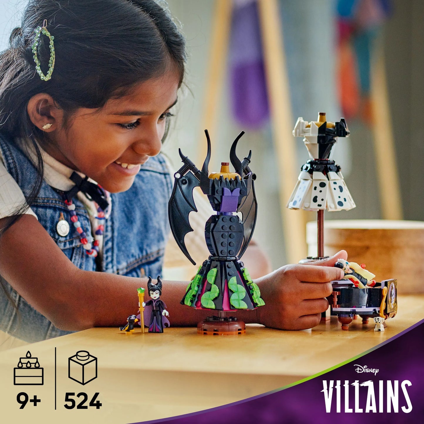 LEGO The Dresses of Maleficent and Cruella De Ville 43262 Disney (Pre-Order: March 2025)