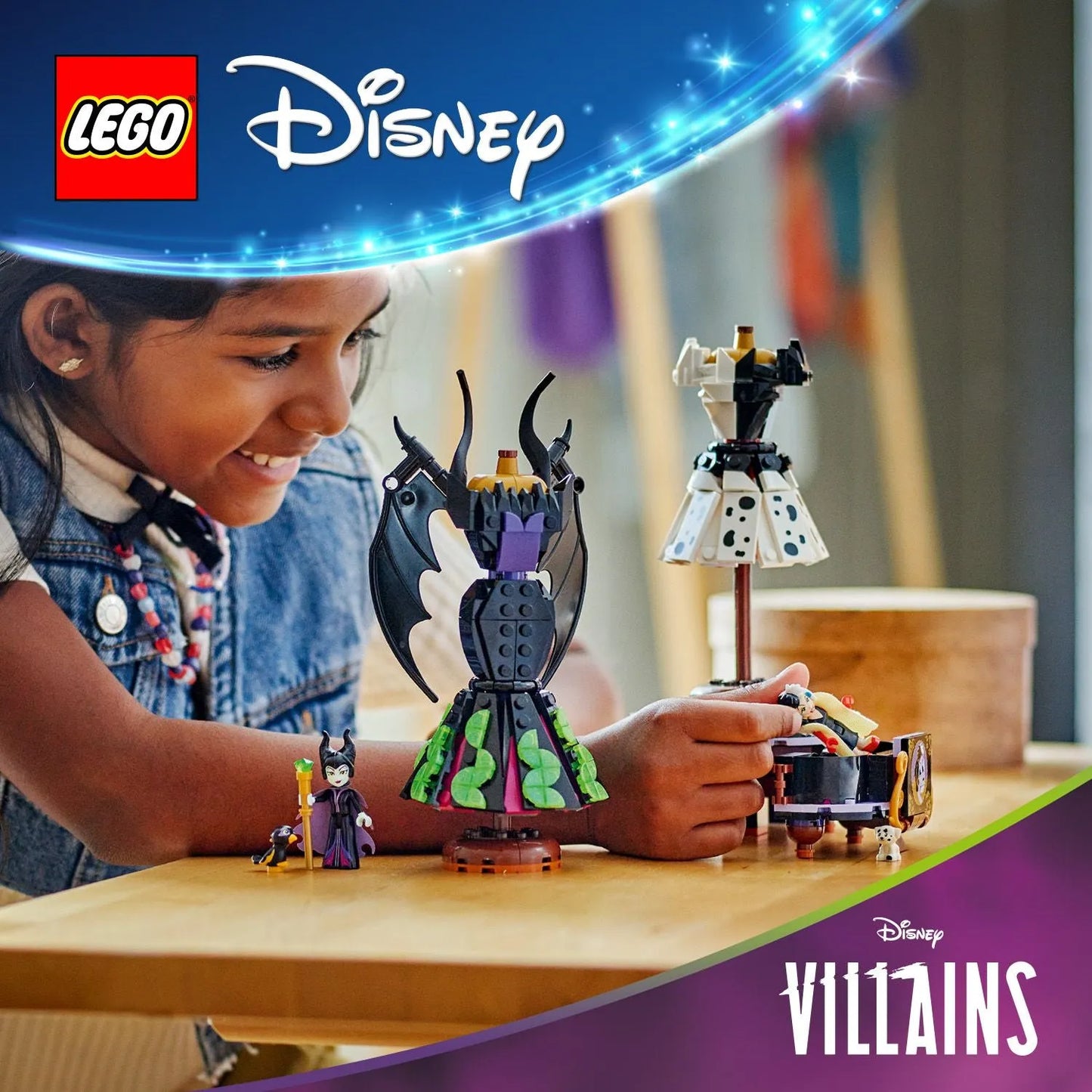 LEGO The Dresses of Maleficent and Cruella De Ville 43262 Disney (Pre-Order: March 2025)
