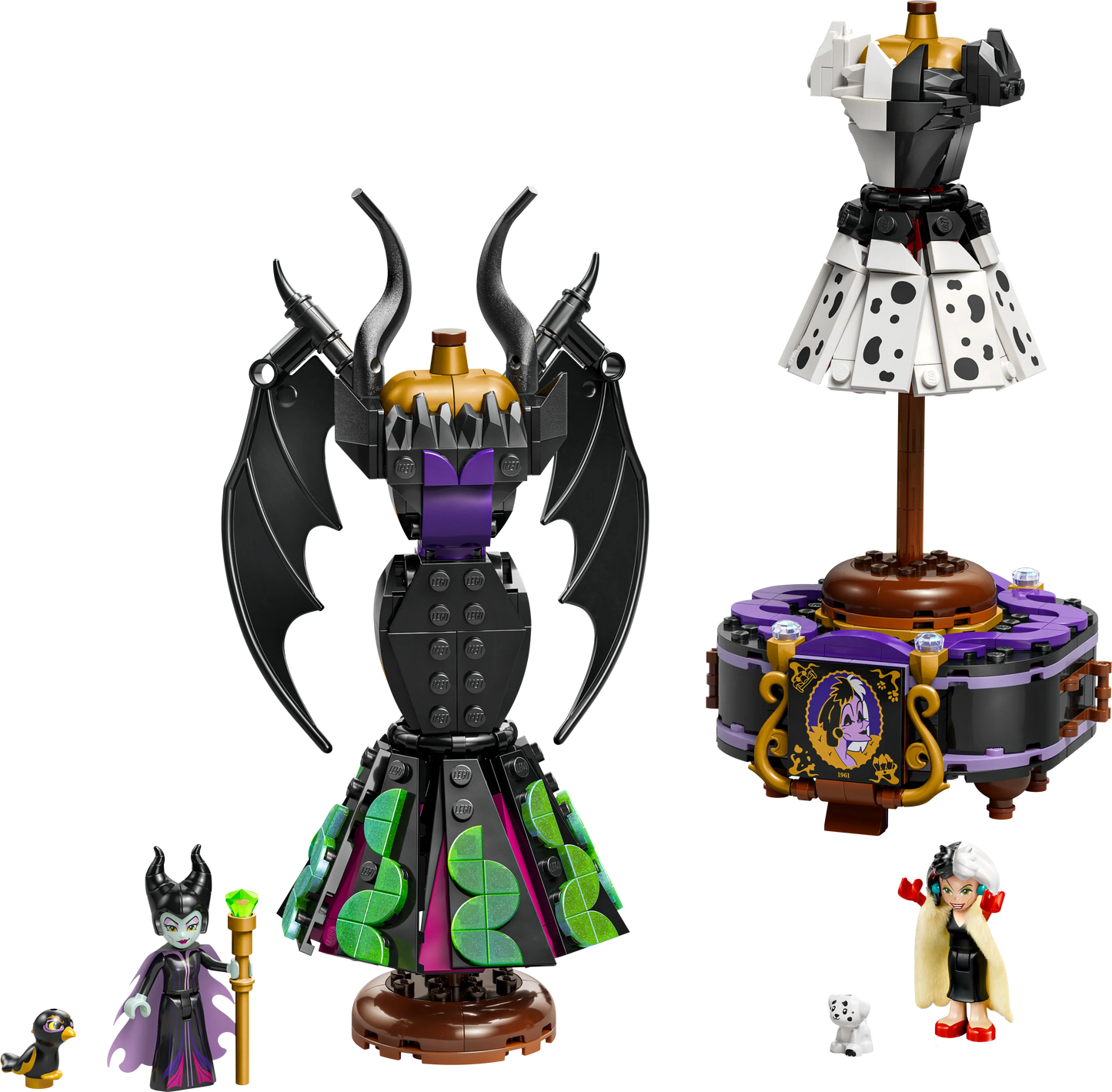LEGO The Dresses of Maleficent and Cruella De Ville 43262 Disney (Pre-Order: March 2025)