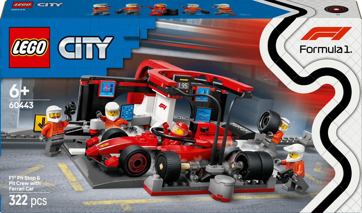 LEGO Formula 1 Pit Crew 60443 City (Delivery: January 1, 2025)