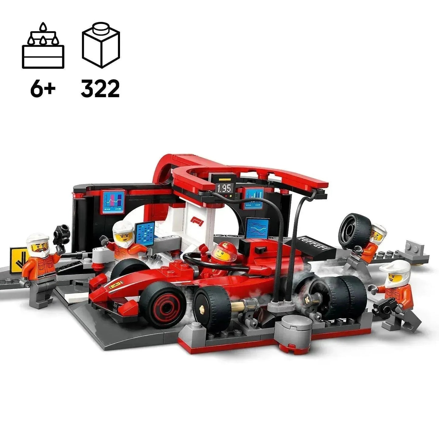 LEGO Formula 1 Pit Crew 60443 City (Delivery: January 1, 2025)