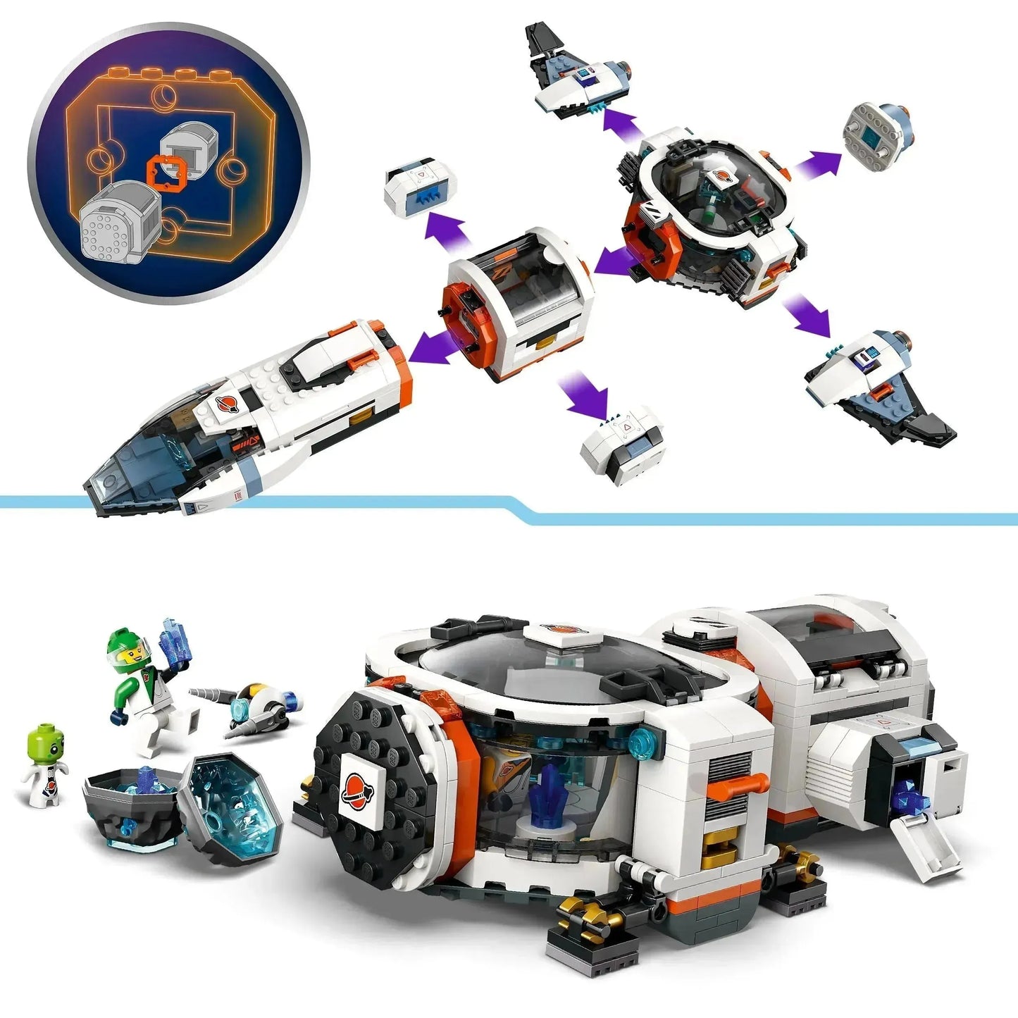 LEGO Modular Galactic Spaceship 60446 City