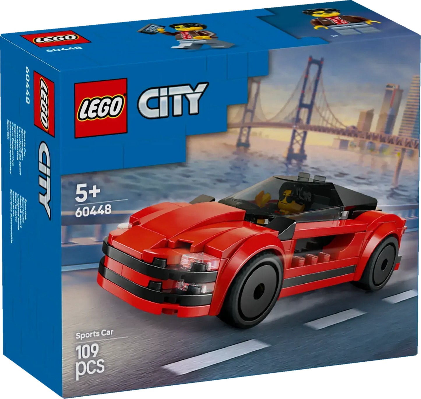 LEGO Red Sports Car 60448 City (Pre-Order: January 2025)