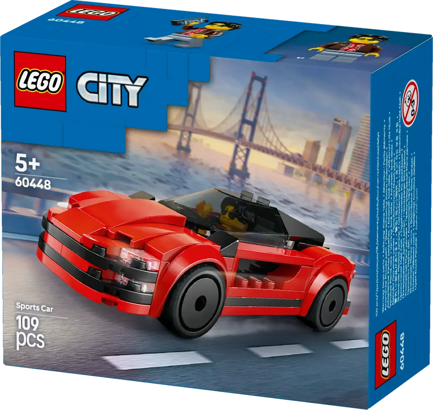 LEGO Red Sports Car 60448 City (Pre-Order: January 2025)