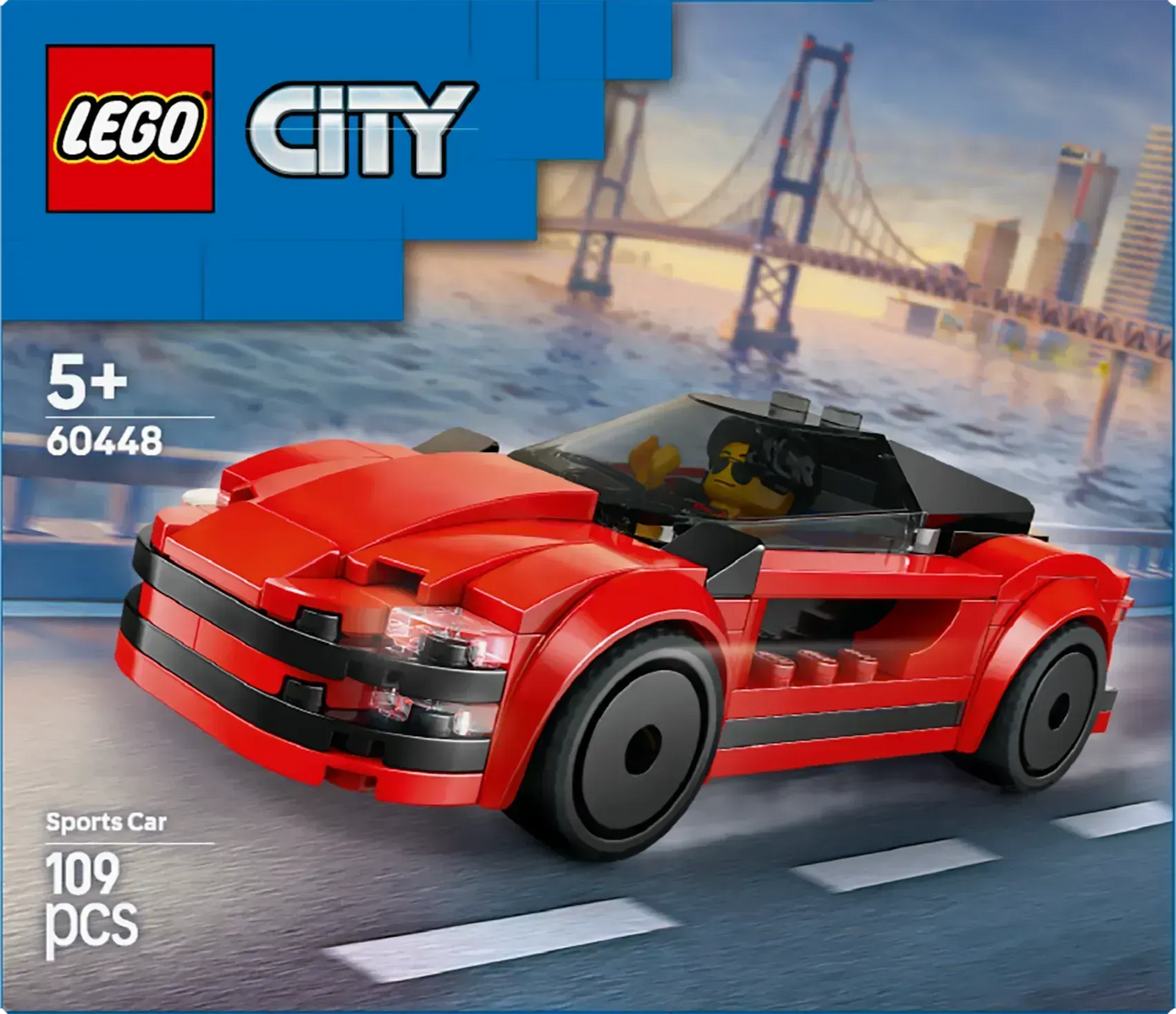 LEGO Red Sports Car 60448 City (Pre-Order: January 2025)