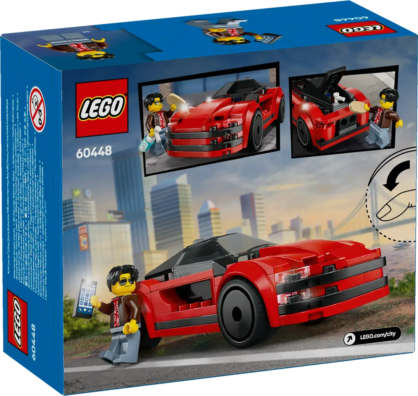 LEGO Red Sports Car 60448 City (Pre-Order: January 2025)