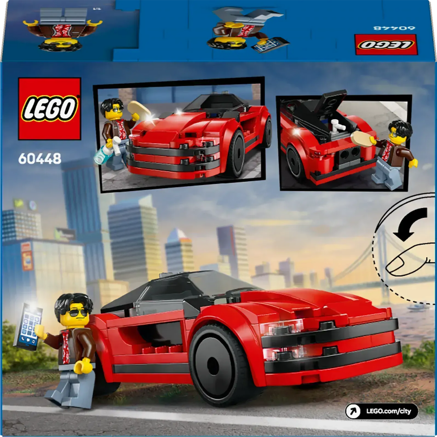 LEGO Red Sports Car 60448 City (Pre-Order: January 2025)