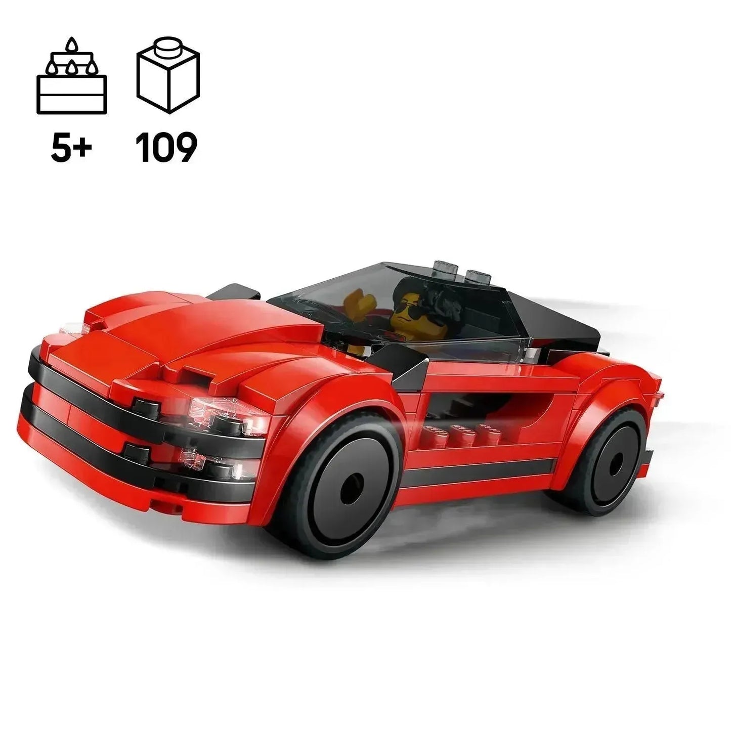 LEGO Red Sports Car 60448 City (Pre-Order: January 2025)