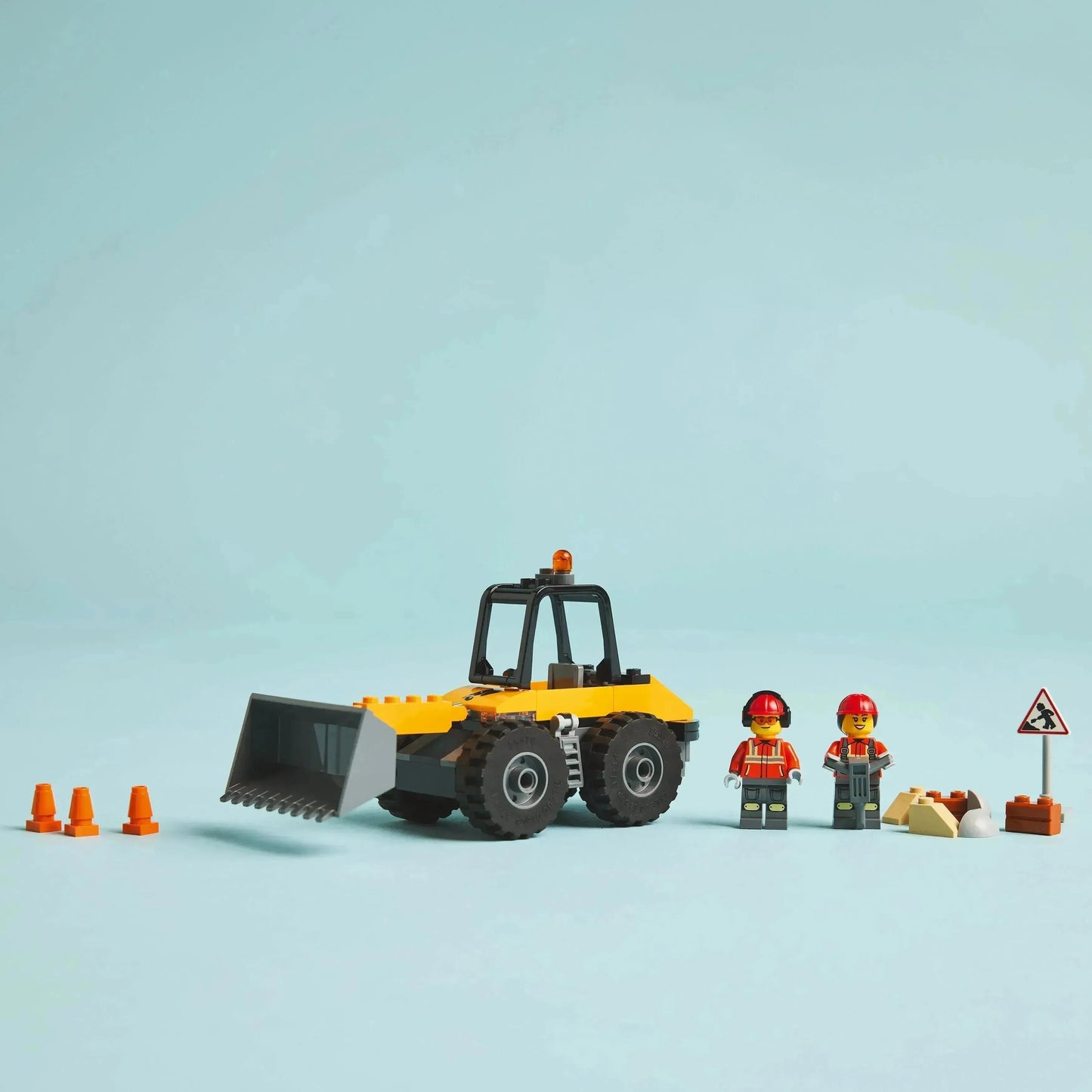 LEGO Yellow Wheel Loader Excavator 60450 City (Pre-Order: January 2025)