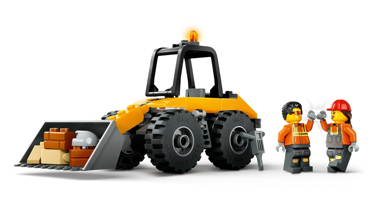 LEGO Yellow Wheel Loader Excavator 60450 City (Pre-Order: January 2025)