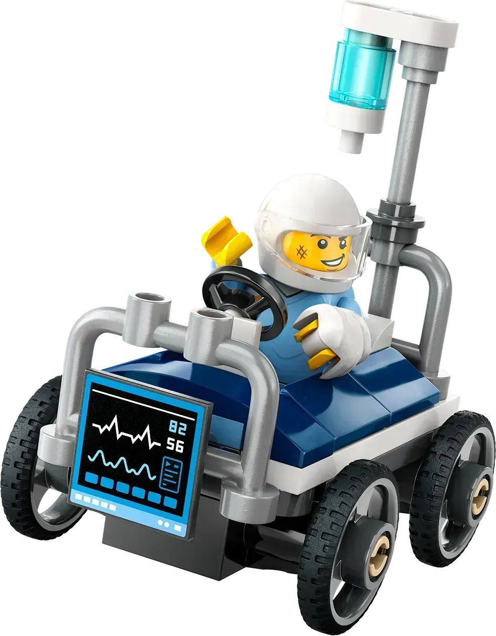 LEGO Race Car Pack: Airplane vs Hospital Bed 60459 City (Pre-Order: January 2025)