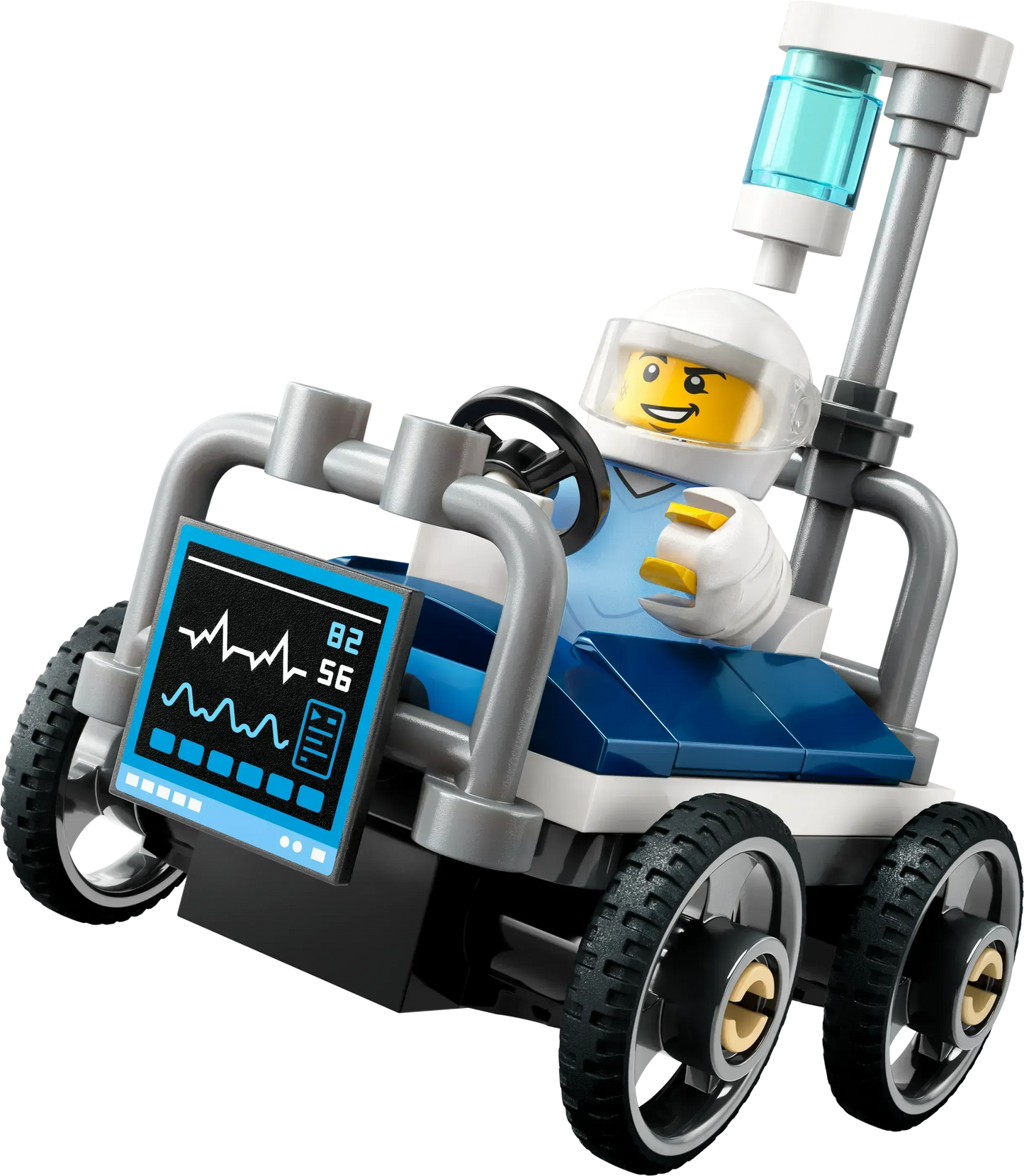 LEGO Race Car Pack: Airplane vs Hospital Bed 60459 City (Pre-Order: January 2025)