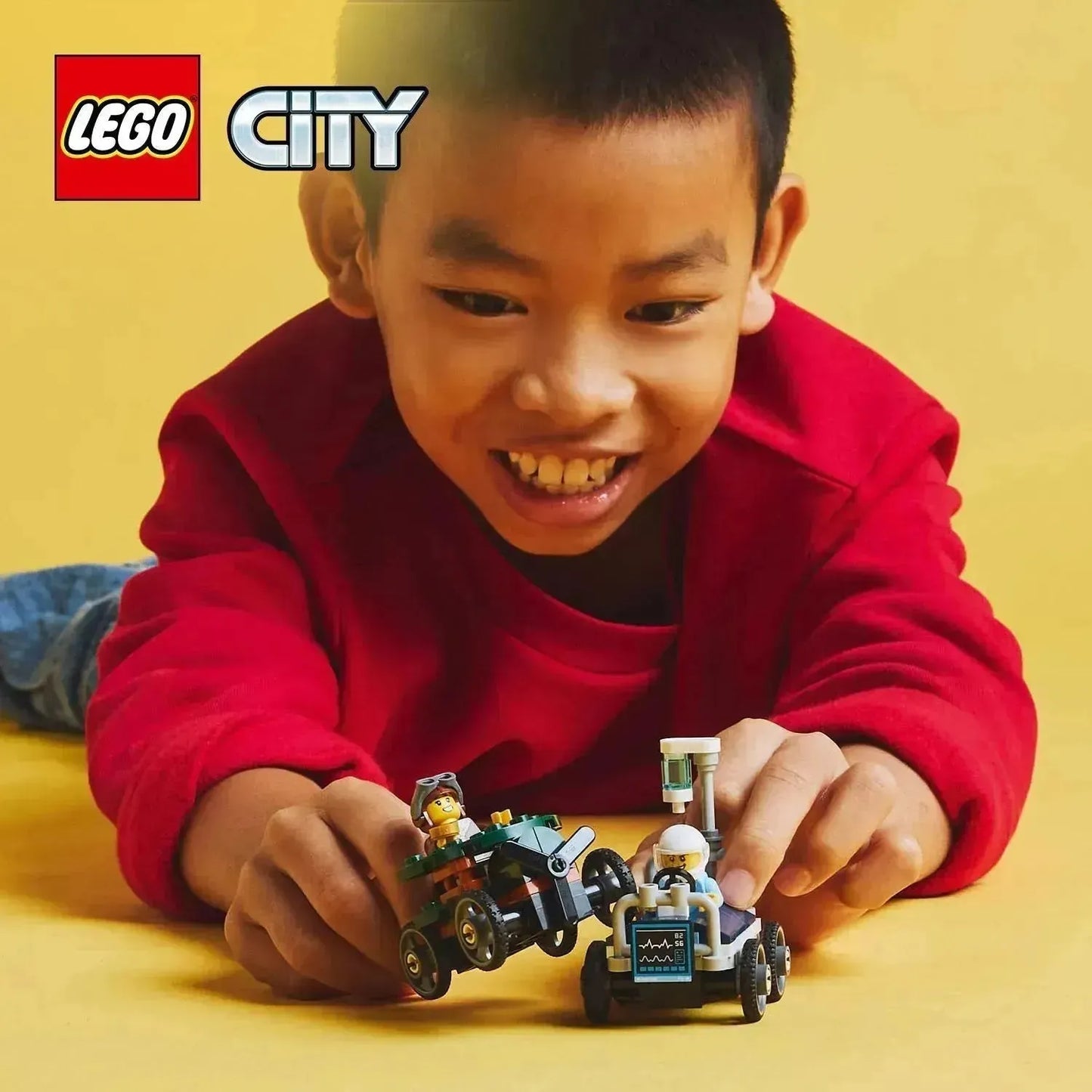 LEGO Race Car Pack: Airplane vs Hospital Bed 60459 City (Pre-Order: January 2025)