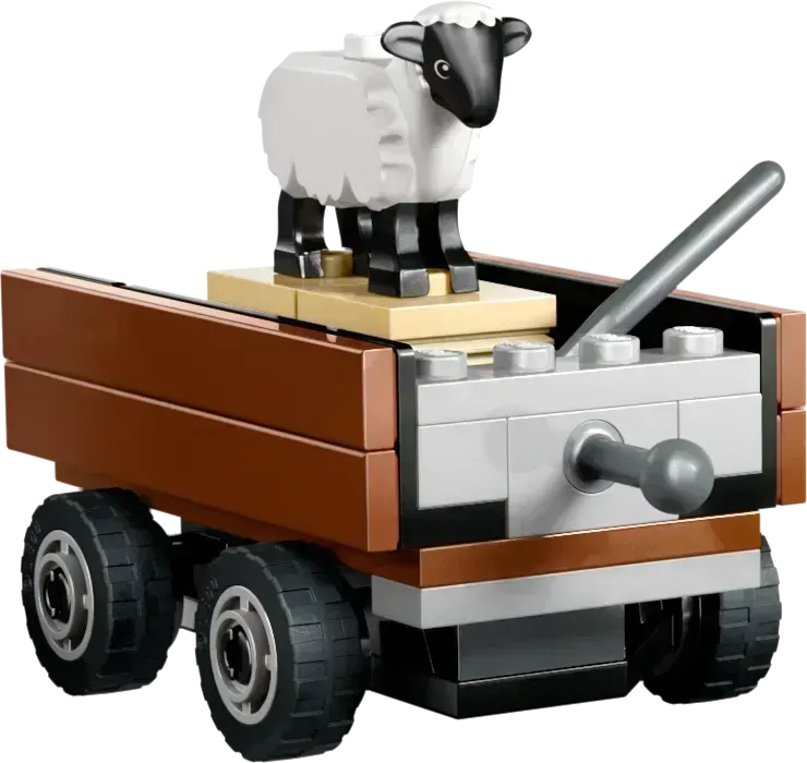 LEGO Red Tractor with Trailer and Sheep 60461 (Pre-Order: January 2025)