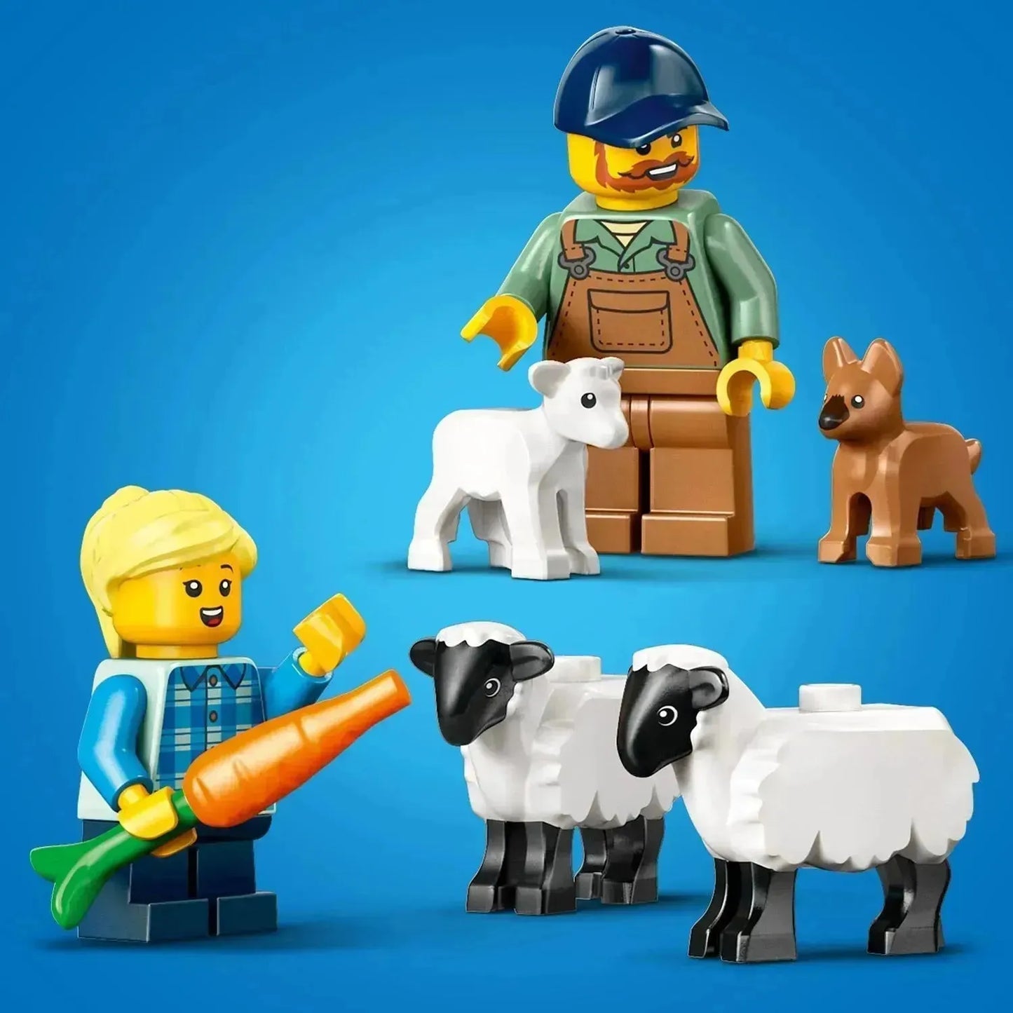 LEGO Red Tractor with Trailer and Sheep 60461 (Pre-Order: January 2025)