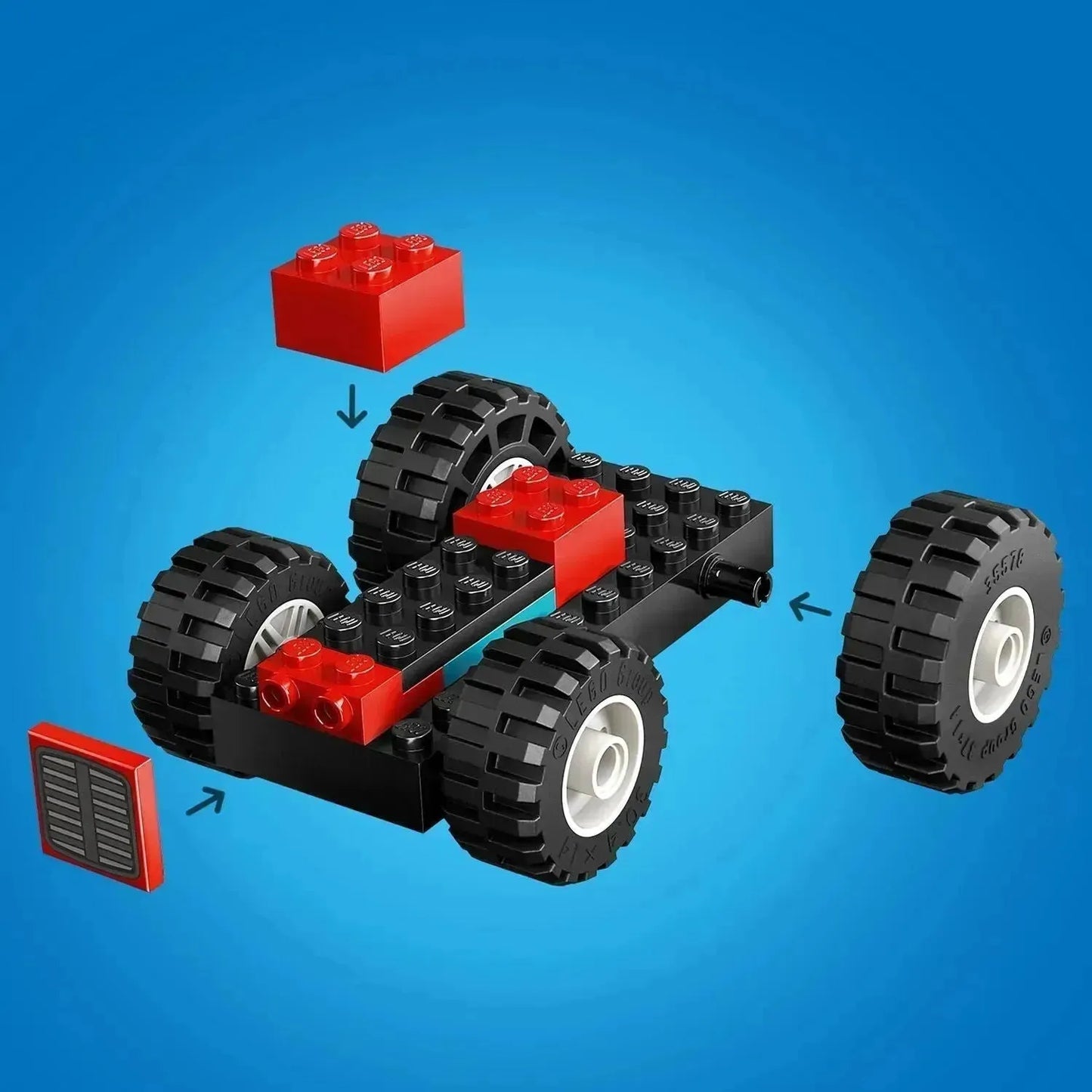 LEGO Red Tractor with Trailer and Sheep 60461 (Pre-Order: January 2025)