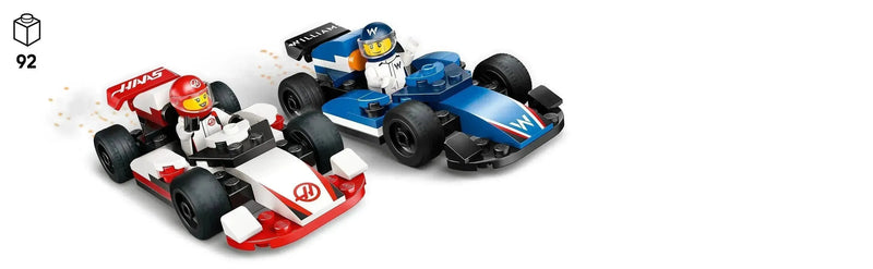LEGO F1 Williams Racing & Haas Formula 1 Cars 60464 City (Pre-Order: January 2025)