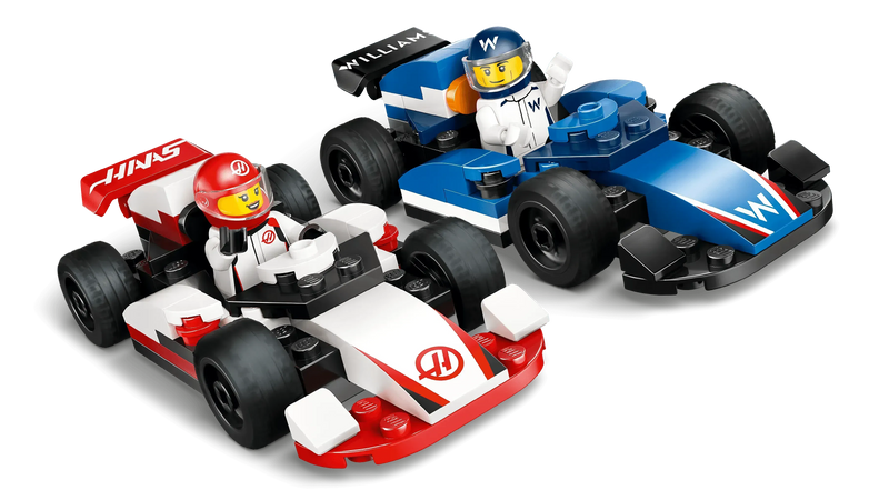LEGO F1 Williams Racing & Haas Formula 1 Cars 60464 City (Pre-Order: January 2025)