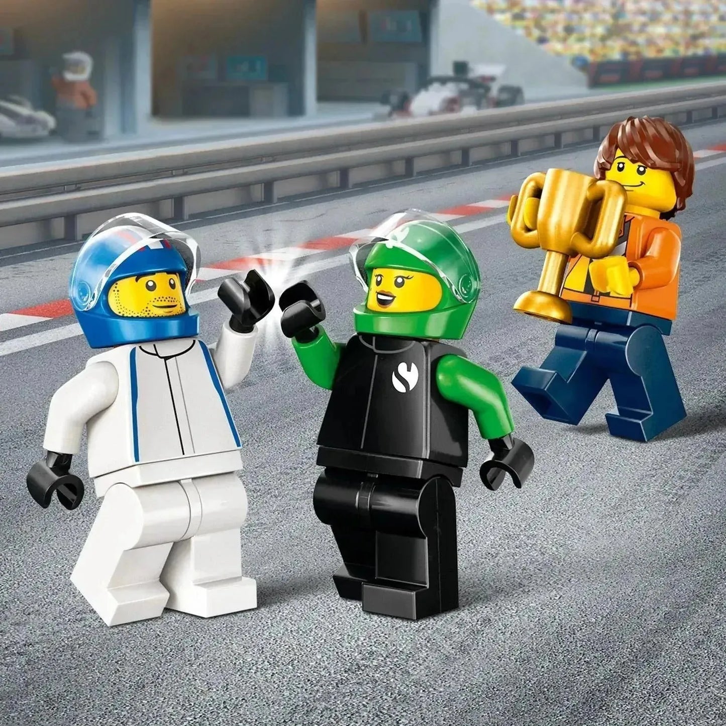 LEGO F1 Starting Line with VCARB & Sauber Formula 1 Cars 60474 City