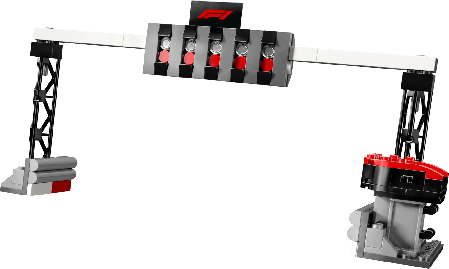 LEGO F1 Starting Line with VCARB & Sauber Formula 1 Cars 60474 City