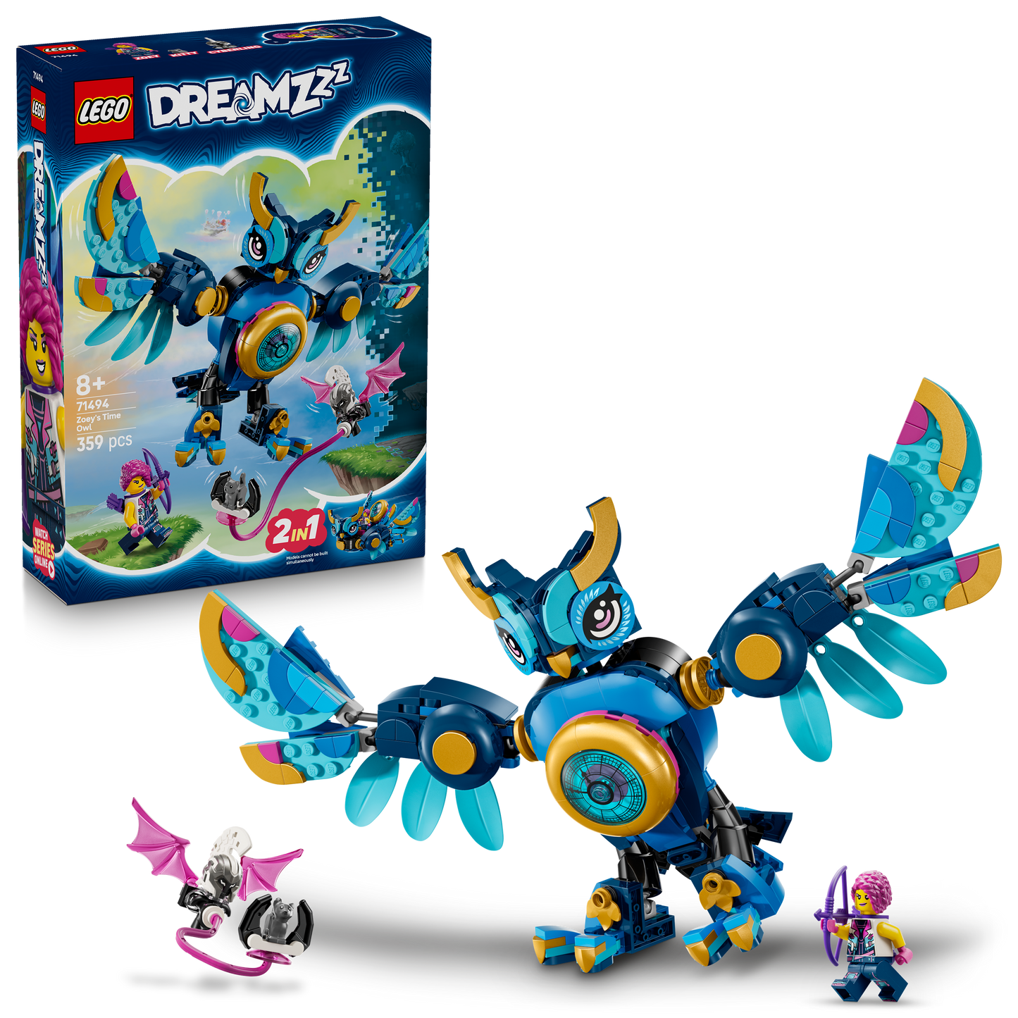 LEGO Zoey's tijduil 71494 Dreamzzz (Pre-Order: juni)