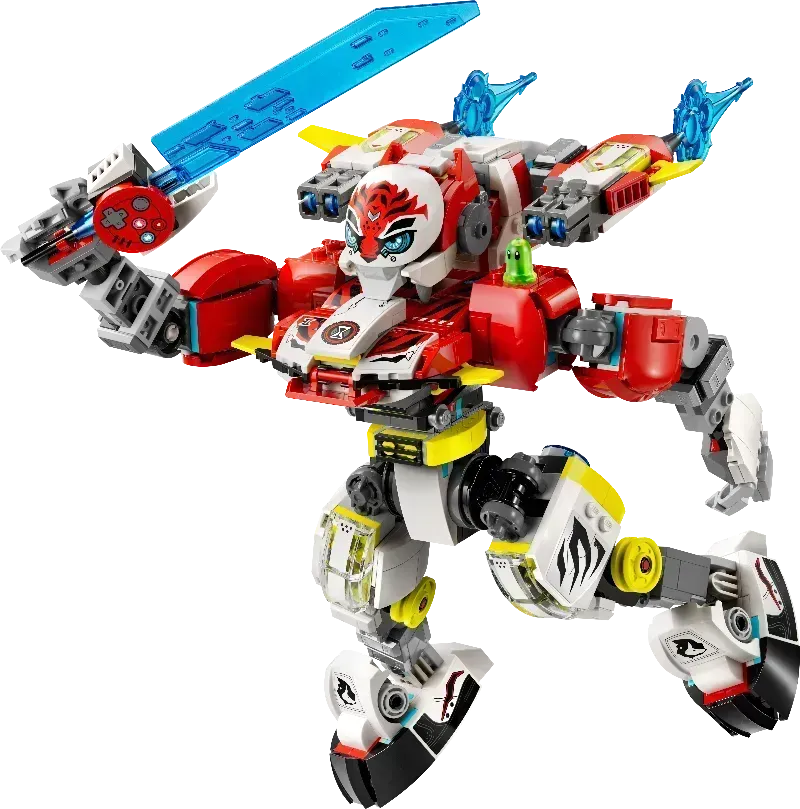 LEGO Coopers Tiger Mech & Zero's HotRod 71497 Dreamzzz (Pre-Order: January 2025)