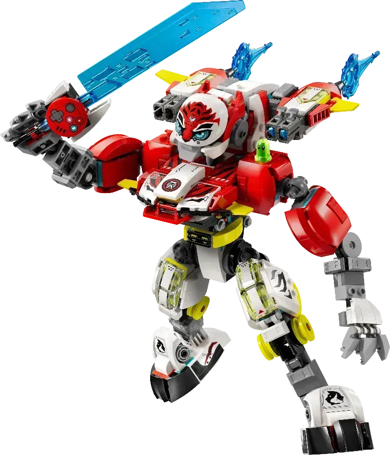 LEGO Coopers Tiger Mech & Zero's HotRod 71497 Dreamzzz (Pre-Order: January 2025)