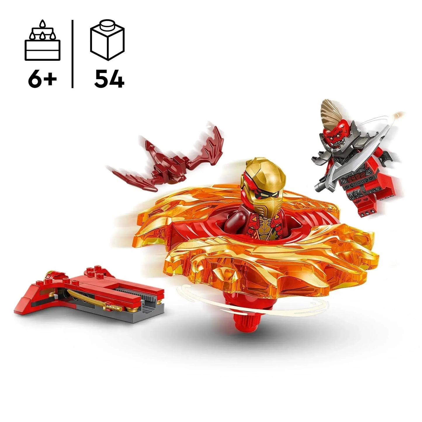 LEGO Kais Spinjitzu-Drachenspinner 71823 Ninjago