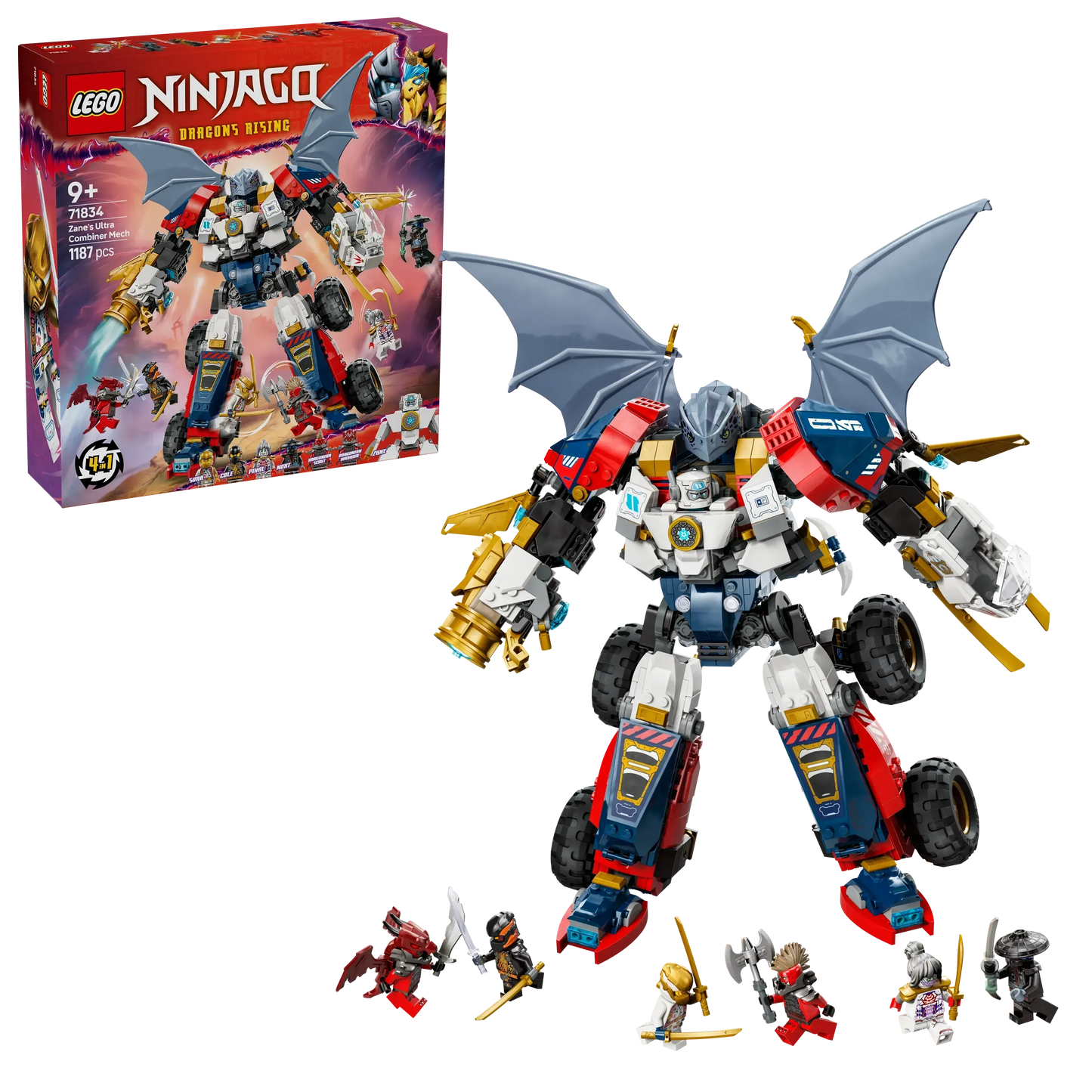 LEGO Zane's Ultra Combo Mech 71834 Ninjago (Pre-Order: January)