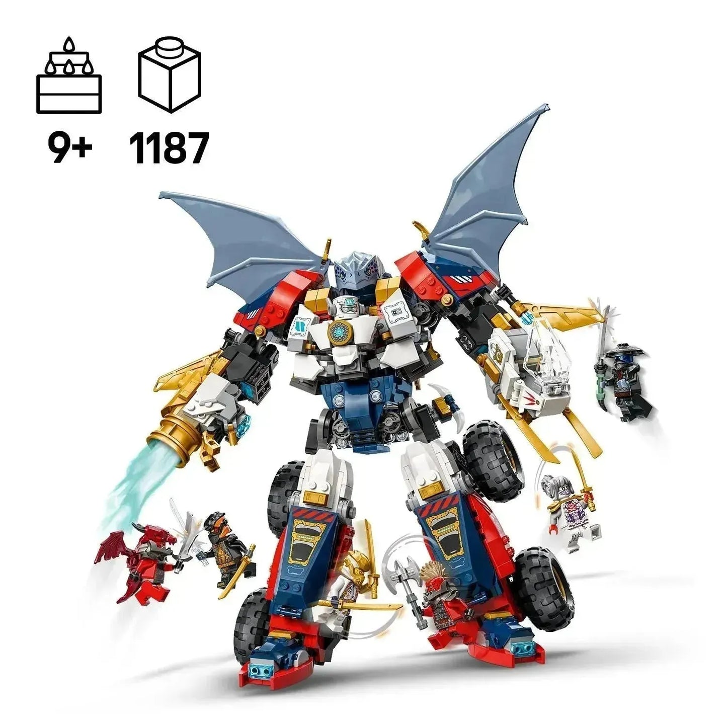 LEGO Zane's Ultra Combo Mech 71834 Ninjago (Pre-Order: January)